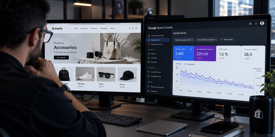 El 99% de las tiendas Shopify de Medellín tiene problemas que le cuestan ventas en Google - Análisis SEO de una tienda Shopify en Google.